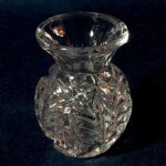 Vase miniature en verre