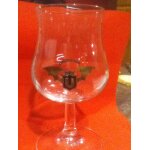 Verre a bire unibroue - canada 25 cl motif dor