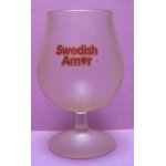 Verre bock chope a bire a pied   swedish amor   - verre givr - 25 cl / 0, 25 l