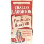 La vie privee d'henry viii - 1933 - affiche originale anglaise 100 x 200 - charles laughton