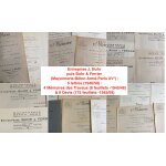 Vieux papiers : entreprise j. buhr puis buhr & ferrier (ma�onnerie - b�ton arm� - paris xv) : 5 lettres ...