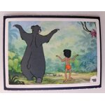 Vignette auchan disney 100 ans de magie n 68 le livre de la jungle mowgli baloo autocollant