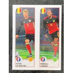 Vignette panini foot euro 2016 n490 : kevin de bruyne - romelu lukaku