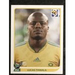 Vignette panini foot coupe du monde south africa 2010 n37 : lucas thwala - afrique du sud