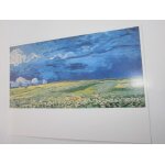 Vincent van gogh  champs sous un cel bleu