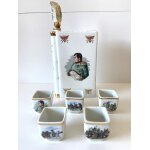 Vintage ancien service a cognac fran�ais campagnes de napol�on 1er spiritueux