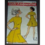 Vintage - patron de couture  mode d'aujourd'hui, robe  - annes 60