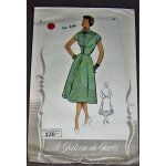 Vintage - patron de couture  le patron de paris, modle van gogh  - annes 60
