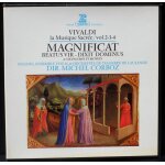 Vivaldi magnificat, beatus vir, dixit dominus, psaumes. . . corboz 3 x lp m, bx nm