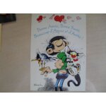 Les voeux de franquin , gaston lagaffe