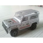 Voiture miniature majorette land rover n 266 echelle 1 / 60 eme - espace 2000 couleur grise