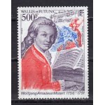 Wallis et futuna 1991 poste aerienne : bicentenaire de la mort de w. a. mozart (1756 - 1791), compositeur ...