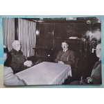 Ww photo tirage num�rique mar�chal p�tain et hitler le pacte wagon