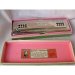 Ww2 allemagne harmonica civile allemande * ohner echo   dans sa bote