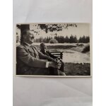 Ww2. carte photo. taille 17 * 12. un voyage a travers les montagnes du harz. m�me le guide peut etre ...