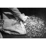 Ww2 - mine de sel de merkers - sacs de dents en or et d'alliances