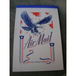 Ww2 us bloc de correspondance de feuilles vierges neuf militaire am�ricain (39 - 45)