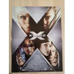 X - men 2 - v�ritable affiche de cin�ma - etat comme neuf, jamais affich�e. dimensions 40x54 cm - film ...
