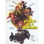 Y a un os dans la moulinette - raoul andr - michel galabru - paul prboist - affiche de cinma plie ...