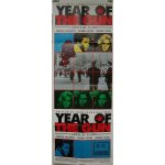 Year of the gun - l'anne de plomb - affiche pantalon originale de cinma - format 60x160 - de john frankenhei ...