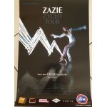 Zazie - cyclo tour - affiche / poster envoi en tube Zazie - cyclo tour - affiche / poster envoi en tube