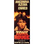 Zone rouge - vritable affiche de cinma plie - format 60x160 cm - de robert enrico avec richard anconina, ...