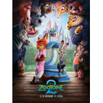 Zootopie 2 (zootopia 2) / walt disney - v�ritable affiche de cin�ma pli�e - format 40x60 cm - de jared ...