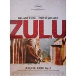 Zulu - affiche originale de cin�ma - format 40x60 cm - un film de j�r�me salle avec orlando bloom, forest ...