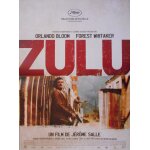 Zulu - affiche originale de cinma - format 40x60 cm - un film de jrme salle avec orlando bloom, forest ...