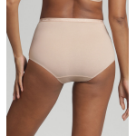 Playtex - lot de 2 culottes taille haute beiges coton bio
