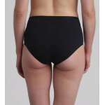 Playtex - lot de 2 culottes taille haute noires coton bio