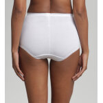 Playtex - lot de 3 culottes taille haute blanches coton &and dentelle
