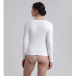 Playtex - t - shirt manches longues blanc thermal natural