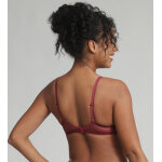 Playtex - soutien - gorge avec armatures rouge carmin flower elegance recycl�