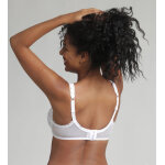 Playtex - soutien - gorge embo�tant blanc c?ur crois� f�minin recycl�