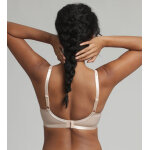Playtex - soutien - gorge sans armatures beige effet satin� c?ur crois� satin�