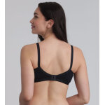 Playtex - soutien - gorge sans armatures noir essential support coton