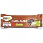 Barre énergétique fèves de cacao vanille chanvre bio 43g Barre énergétique fèves de cacao vanille chanvre bio 43g