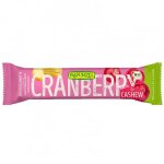Barre aux fruits canneberges noix de cajou bio 40g Barre aux fruits canneberges noix de cajou bio 40g