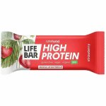 Barre lifebar protéinée fraise 40g Barre lifebar protéinée fraise 40g
