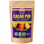 Cacao criollo pur non torr�fi� en poudre bio �quitable 250g