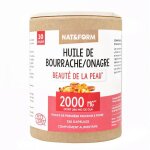 Huile de bourrache onagre �co - responsable 120 capsules