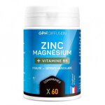 Magnésium zinc vitamine b6 60 comprimés Magnésium zinc vitamine b6 60 comprimés