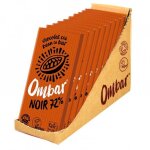 Ombar noir 72% cacao cru 10x