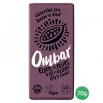 Ombar noir aux éclats de fèves et au sel du désert 70g Ombar noir aux éclats de fèves et au sel du désert 70g