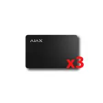 Ajax carte sans contact pass noire (3 pièces) 38220 Ajax carte sans contact pass noire (3 pièces) 38220