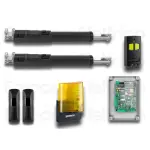 Beninca kit d'automatisation pour portails battants 24v 959003362 ktom3024e