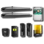 Beninca kit automatisme pour portails battants 230v kbob21m + tokey 9598097