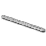 Bft crémaillère acier galvanisé à souder m4 22 x 22 mm - 1 mètre - cfz d571054 Bft crémaillère acier galvanisé à souder m4 22 x 22 mm - 1 mètre - cfz d571054