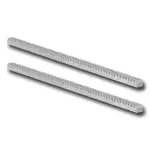 Bft crémaillère en acier galvanisé m6 30 x 30 mm - 2 mètres - cfz6 d571491 Bft crémaillère en acier galvanisé m6 30 x 30 mm - 2 mètres - cfz6 d571491
